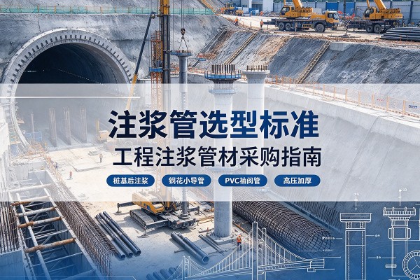 甘谷注浆管选型标准