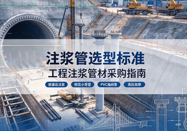 甘谷注浆管选型标准